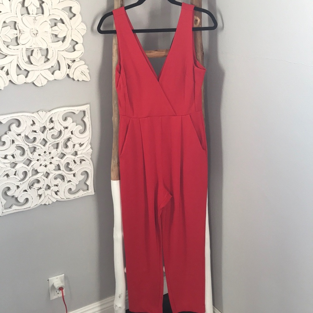 French Connection Red Romper